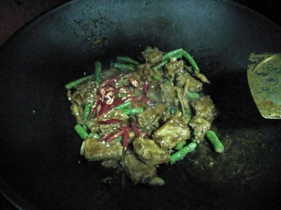 วิธีทำ ซี่โครงหมูผัดเผ็ด