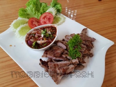 สันคอจิ้มแจ่ว