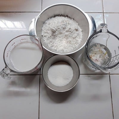 วิธีทำ ขนมช่อผกากรอง วิธีทำ ขนมช่อผกากรอง