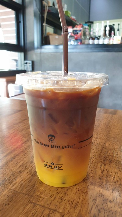 อเมริกาโน่+น้ำส้มซันควิก