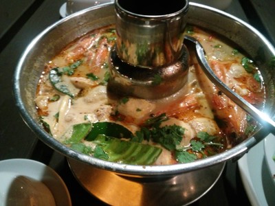 ต้มยำกุ้งน้ำข้น กุ้งตัวใหญ่มว๊าก