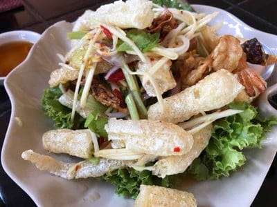 ยำสามกรอบ