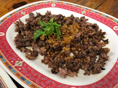 หนำเลี๊ยบผัดหมูสับ(เล็ก)