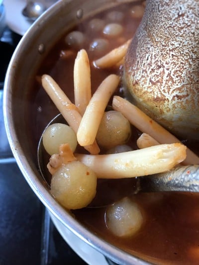 แกงส้มไหลบัวไข่ปลา