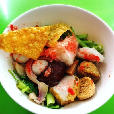 เส้นหมี่เย็นตาโฟแห้ง