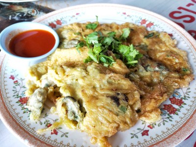 ไข่เจียวหอยนางรม