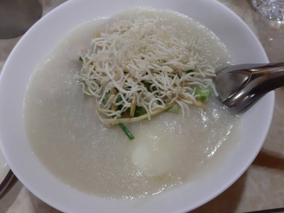 โจ๊กจ้าเนื้อข้าวละเอียดดีมาก