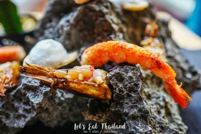 7. Prawn on the Rocks