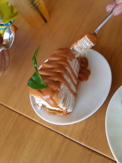 เครปเค้กชาไทย