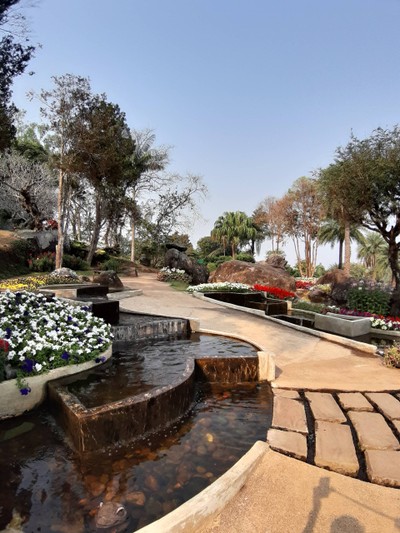 ตอนเช้าคนยังแย่งเข้าน้อยเห็นวิวเต็มๆไปเลย