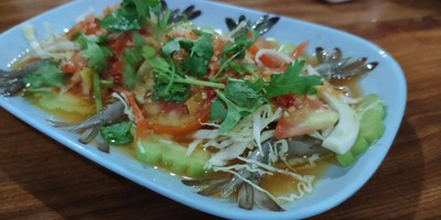 กุ้งแช่น้ำปลา