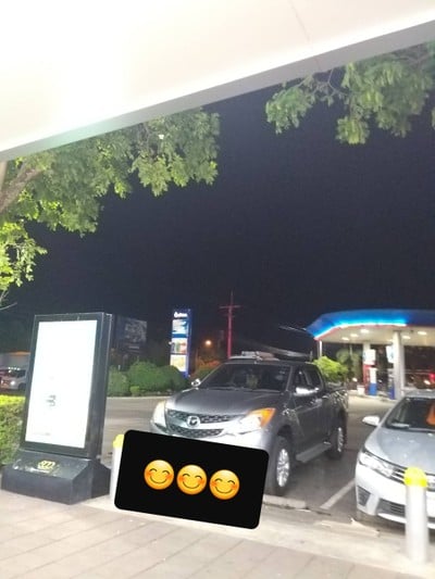 05:00 แวะพักรถ พักงีบที่ปั้ม แป้บนึง แถวๆ กำแพงเพชร