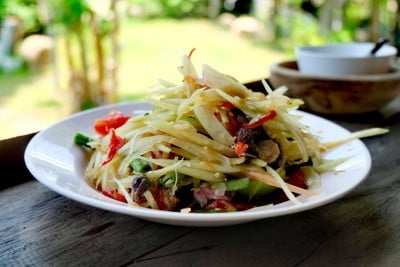 ส้มตำปูปลาร้า