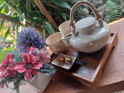 ใกล้ถึงแระ มาเจอ ร้านเด็ด โกหลัก อินทผาลัมไทย แวะถ่ายรูปจิบน้าชาอินทผาลัมซักนิด