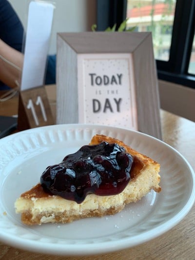 บลูเบอร์รี่ชีสเค้ก