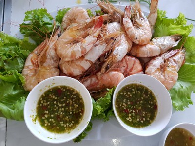 กุ้งอบเกลือ