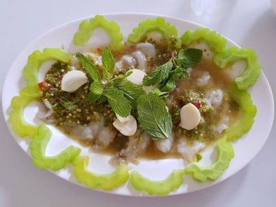 กุ้งแช่น้ำปลา