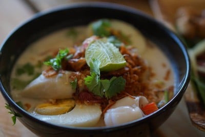 อาหารโบราณในตำนานมาฟิวชั่นใหม่ ที่ใครไม่ได้ทาน เหมือนมาไม่ถึงร้าน 