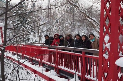 Jozankei เมืองแห่งน้ำพุร้อน