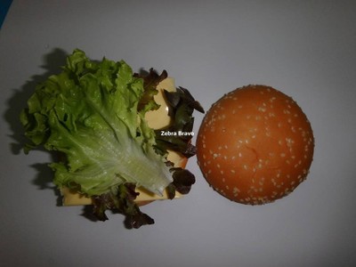 วิธีทำ Chicken Cheese Burger