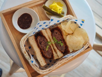 Wagyu Beef Katsu Sando