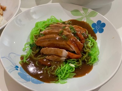 เมนูของร้าน ข้าวมันไก่ เจ๊อ้วน .
