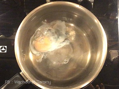 วิธีทำ บัวลอยงาดำ น้ำขิงไข่หวาน