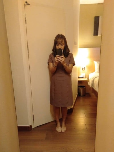 มีกระจกแบบเต็มตัว