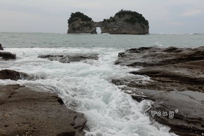 "Engetsuto Island" คลื่นแรงมากคะ