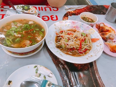 ส้มตำป้าหนู ท่าเรือประตูน้ำ ส้มตำป้าหนู ท่าเรือประตูน้ำ