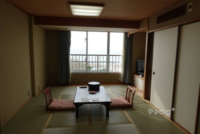 ห้องJapanese Style มีระเบียง มองเห็นวิวทะเล