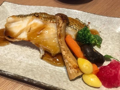 ปลาหิมะย่างซีอิ้ว