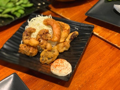 หนวดหมึกยักษ์ชุบแป้งทอด