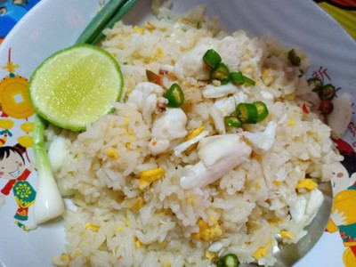 วิธีทำ ข้าวผัดปูแบบง่ายๆ