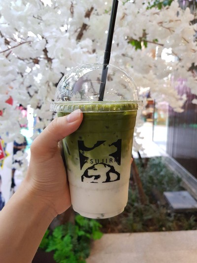 Tsujiri Matcha Latte