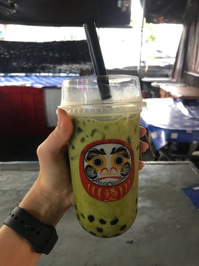 ชาเขียวไข่มุก