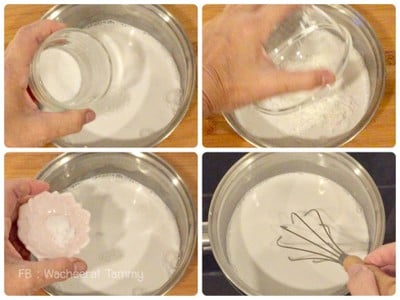 วิธีทำ ตะโก้มันม่วง