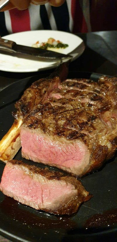 Premium dry aged pasture fed rib eye 500g