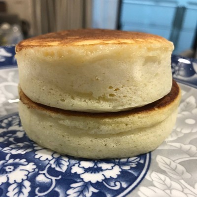 แพนเค้กนุ่มดึ๋งสไตล์ญี่ปุ่น Fluffy Japanese Pancake 