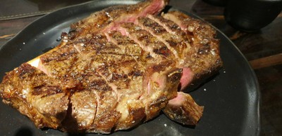 Premium dry aged pasture fed rib eye 500g