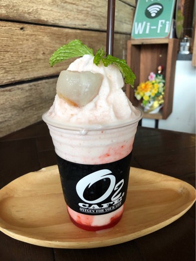 ลิ้นจี่สมูทตี้