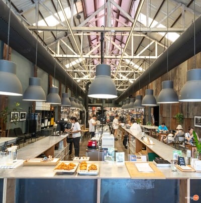 ไล-บรา-รี่ : a COFFEE ROASTER by li-bra-ry warehouse 30 , เจริญกรุง 30