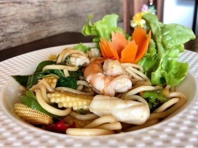 สปาเกตตี้ขี้เมาทะเล