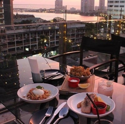 เมนูของร้าน Bacon Salmon