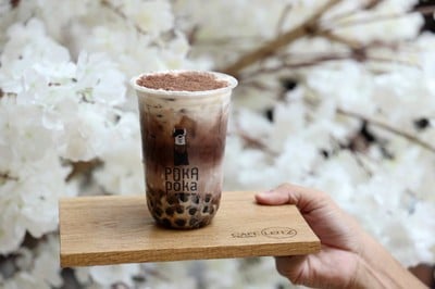 เมนูของร้าน Poka Poka ชานมไข่มุก