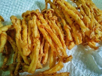 วิธีทำ เห็ดทอดซอสไข่กุ้ง วิธีทำ เห็ดทอดซอสไข่กุ้ง