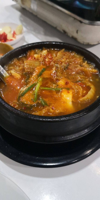 kimchi jjigae (ซุบกิมจิ)