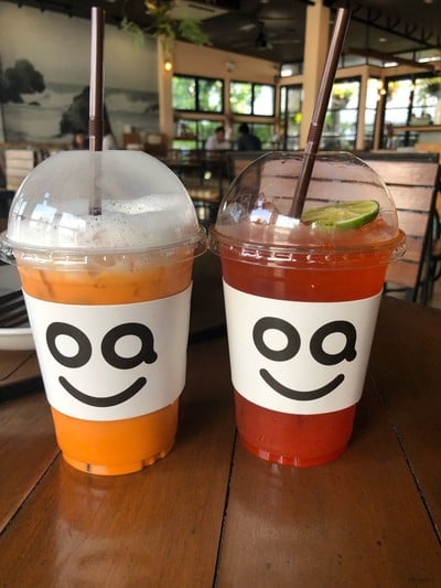 ชาเย็น ชามะนาว