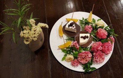 Yamabudo & New York Cheese Cake