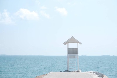 ป้อมสีขาวนี่คือจุดเช็คอินที่สำคัญ ถ้ามาแล้วอย่าลืมมาเก็บภาพกันนะ